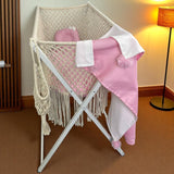 Hand Knot Baby Crib Bed