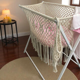 Hand Knot Baby Crib Bed