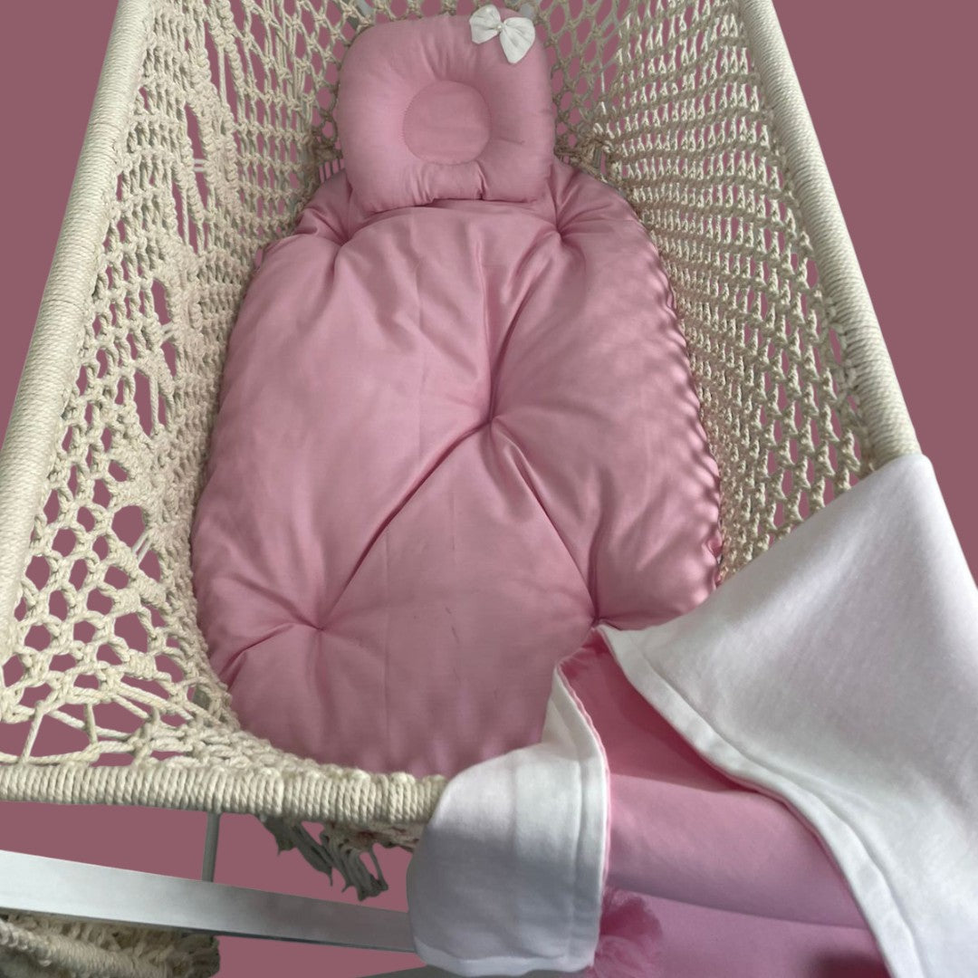 Hand Knot Baby Crib Bed