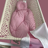 Hand Knot Baby Crib Bed