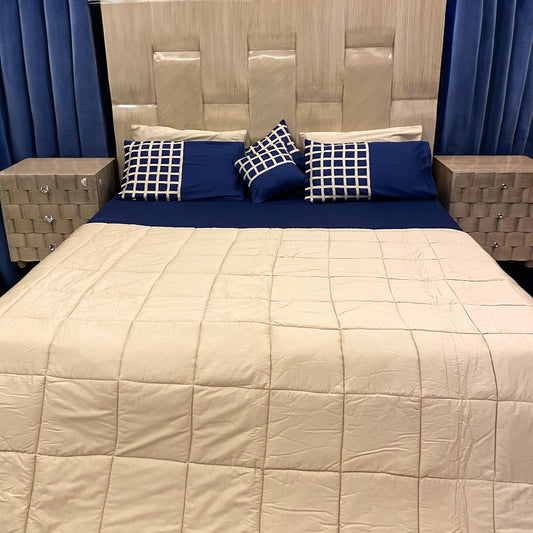 Patch Work Comforter 8 pcs  Set