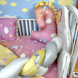Rainbow Cot Bedding