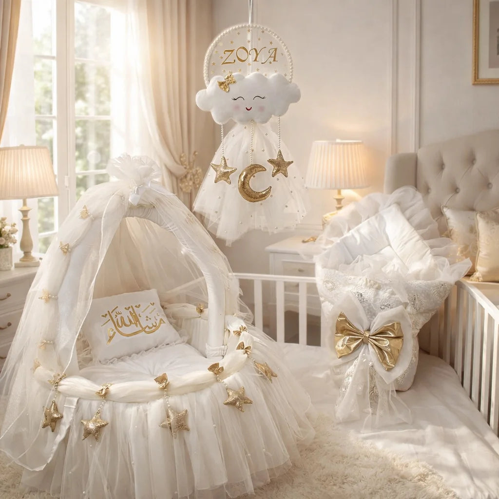 Baby Bassinet Gift Set
