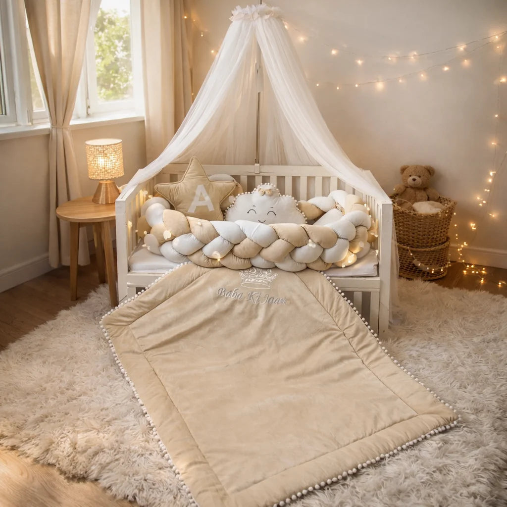 Baby Cot Bedding & Canopy