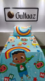 Kids Single character Printed Bedsheet