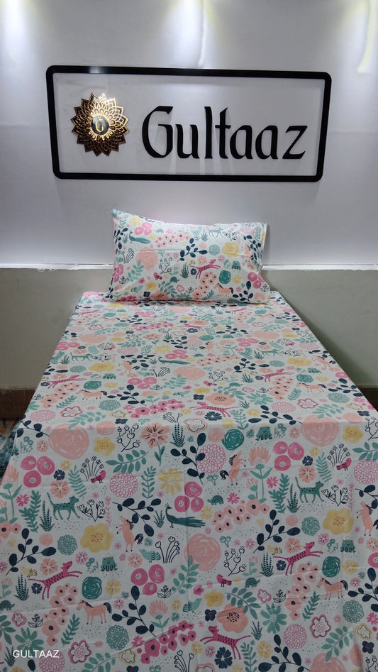 Kids character Printed Bedsheets