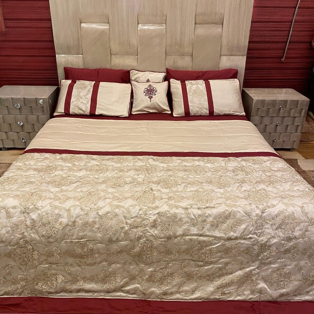 Embroidered Comforter Set